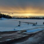 Lake Midnapore at sunset