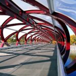 Peace Bridge over the Bow River