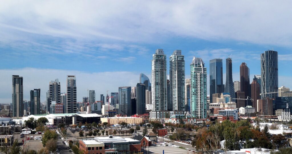 Downtown Calgary skyline